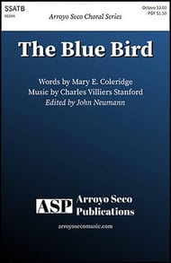 The Blue Bird SSATB choral sheet music cover Thumbnail